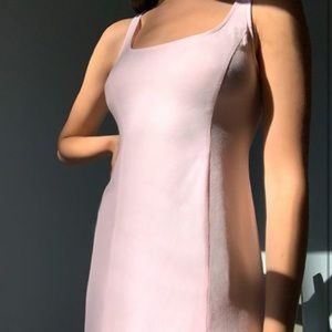 NWT ARITZIA SUNDAY BEST HONEY RYDER DRESS IN SILENE PINK SZ M